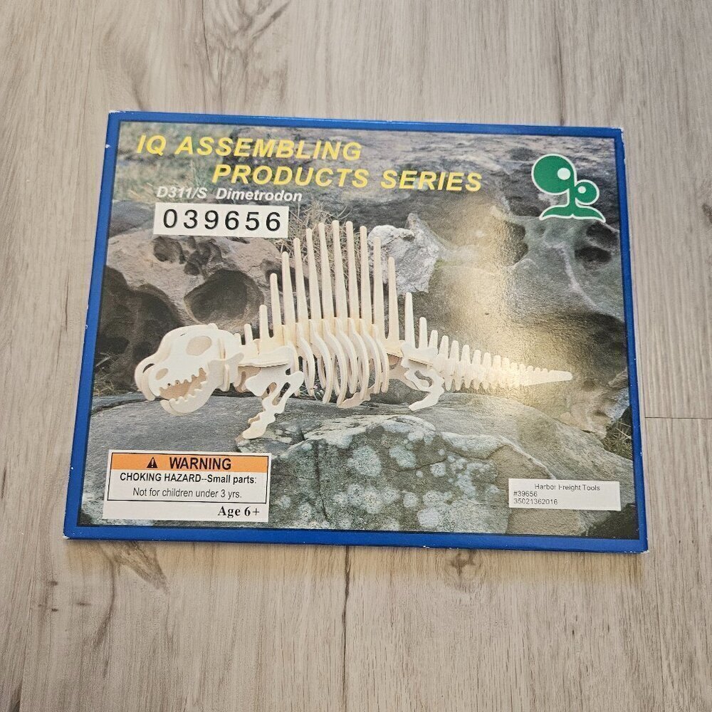 Dimetrodon 3D Wood Puzzle - Brand New